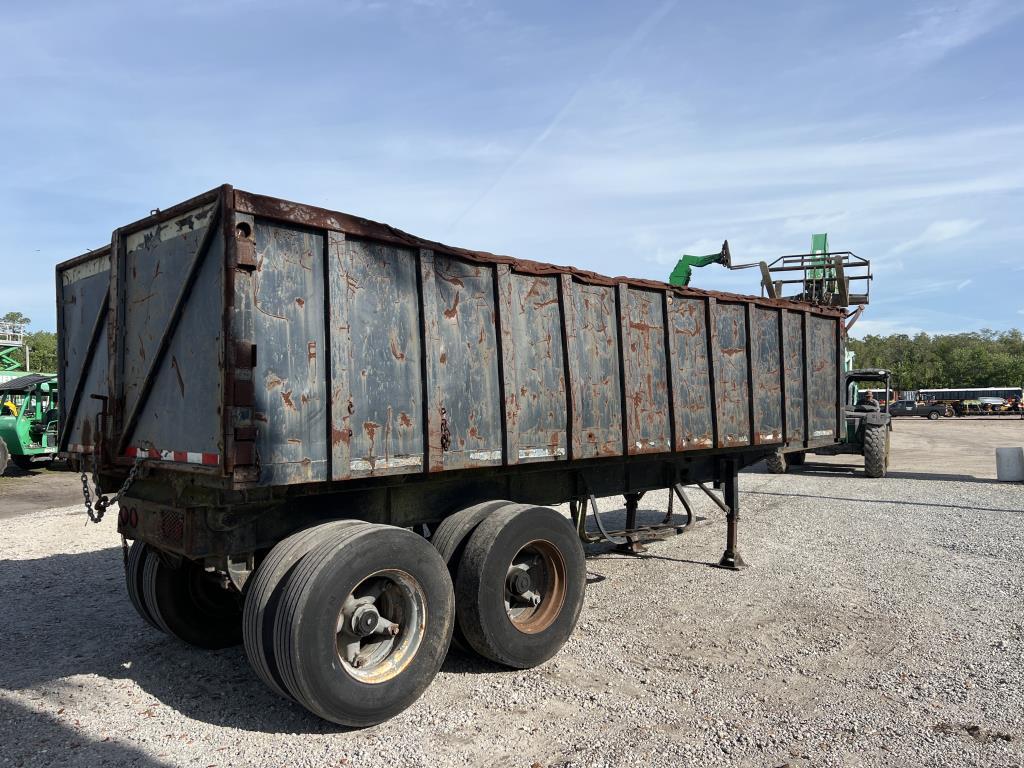 22ft Semi Dump Trailer W/t