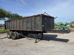 22ft Semi Dump Trailer W/t