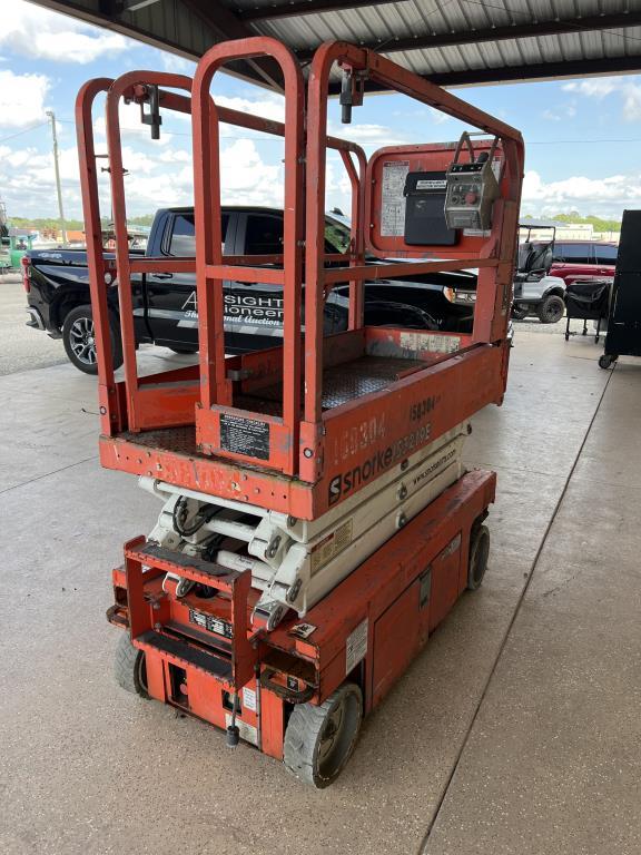 2015 SNORKEL S3219E SCISSOR LIFT R/K