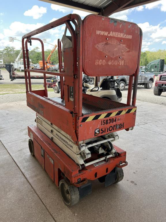 2015 SNORKEL S3219E SCISSOR LIFT R/K