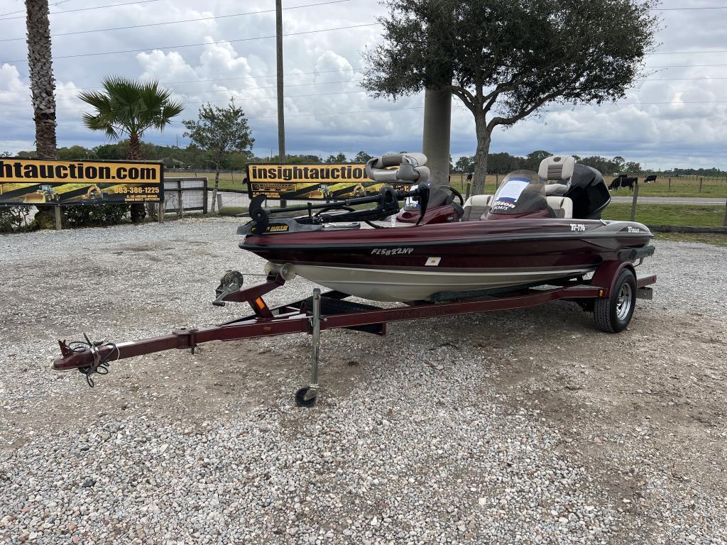 2007 Triton Tr-176 Bass Boat W/t