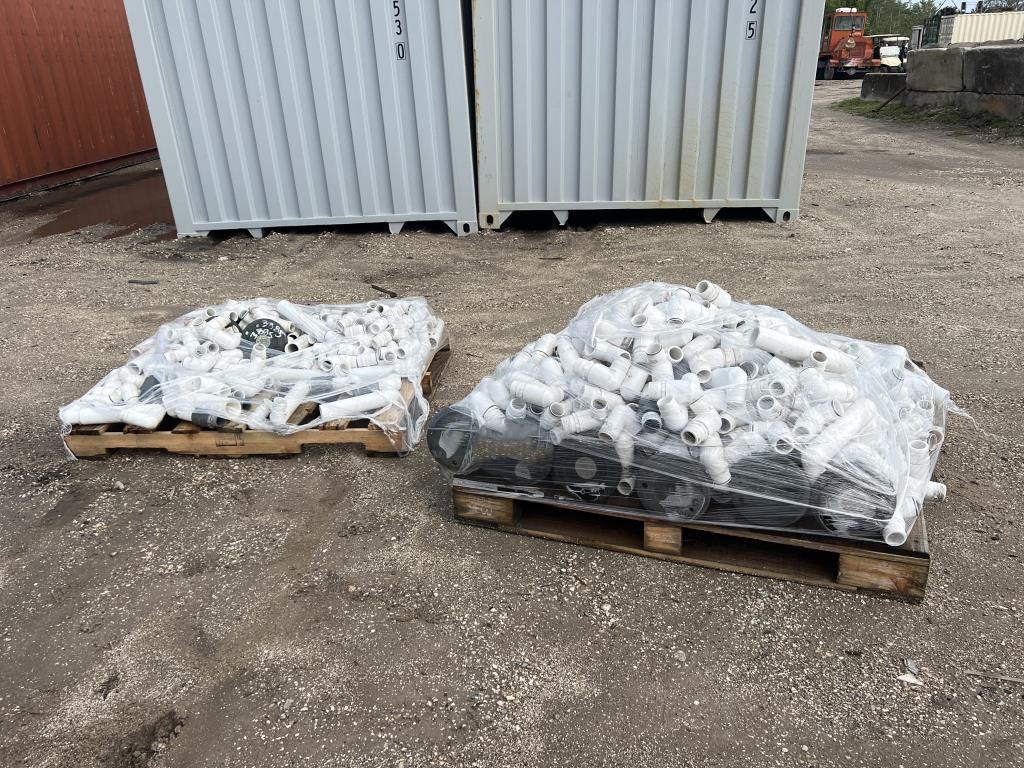(2) Pallets Of Pvc Fittings