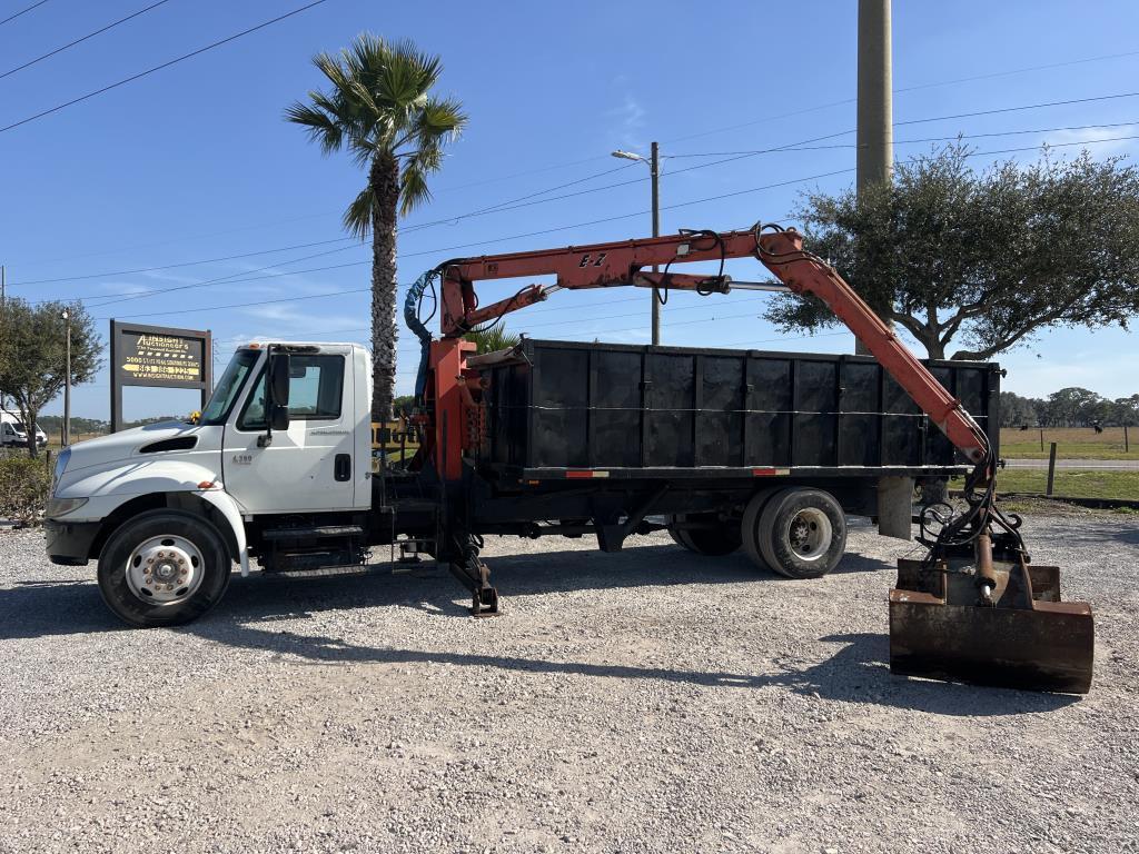 2003 International 4300 Grapple Truck W/t R/k