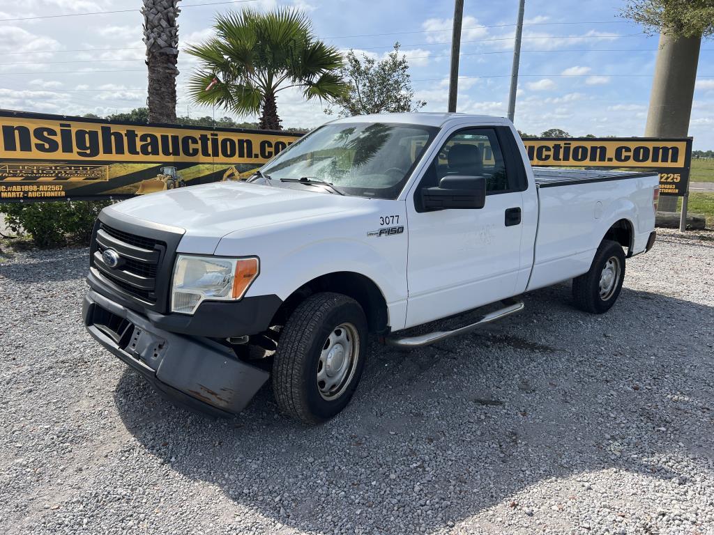 2014 FORD F-150XL TRUCK W/T R/K