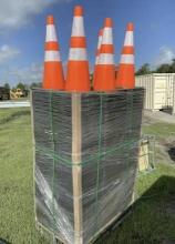 NEW (250) PVC SAFETY TRAFFIC CONES