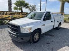 2008 DODGE RAM 2500HD UTILITY TRUCK W/T R/K