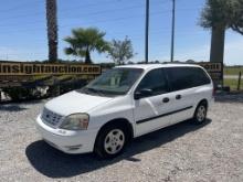 2006 FORD FREESTAR VAN W/K R/K