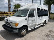 2005 FORD E-350 TERRA TOP DIESEL VAN W/T