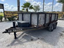 2006 Emerson 14ft Tandem Axle Dump Trailer W/t