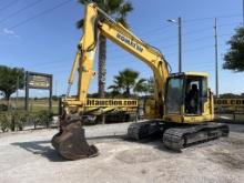 2016 KOMATSU PC138USLC-11 EXCAVATOR R/K