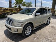 2008 Infiniti Qx56 Suv W/t R/k