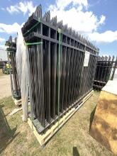 (20) 10X7FT HEAVY DUTY STEEL FENCE PANELS