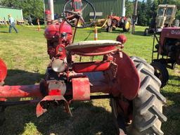 Farmall B Cultivision Narrow Front Tractor, Gas, SN:182916