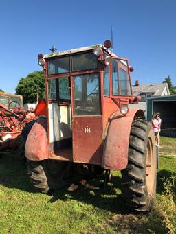 Farmall 400 Wide Front Tractor with Cab and Front Loader, Diesel, SN:4012 S