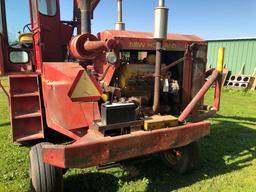 New Holland Self Propelled 2 Row Chopper with Corn and Bean Heads, Hydrostatic Drive, Diesel