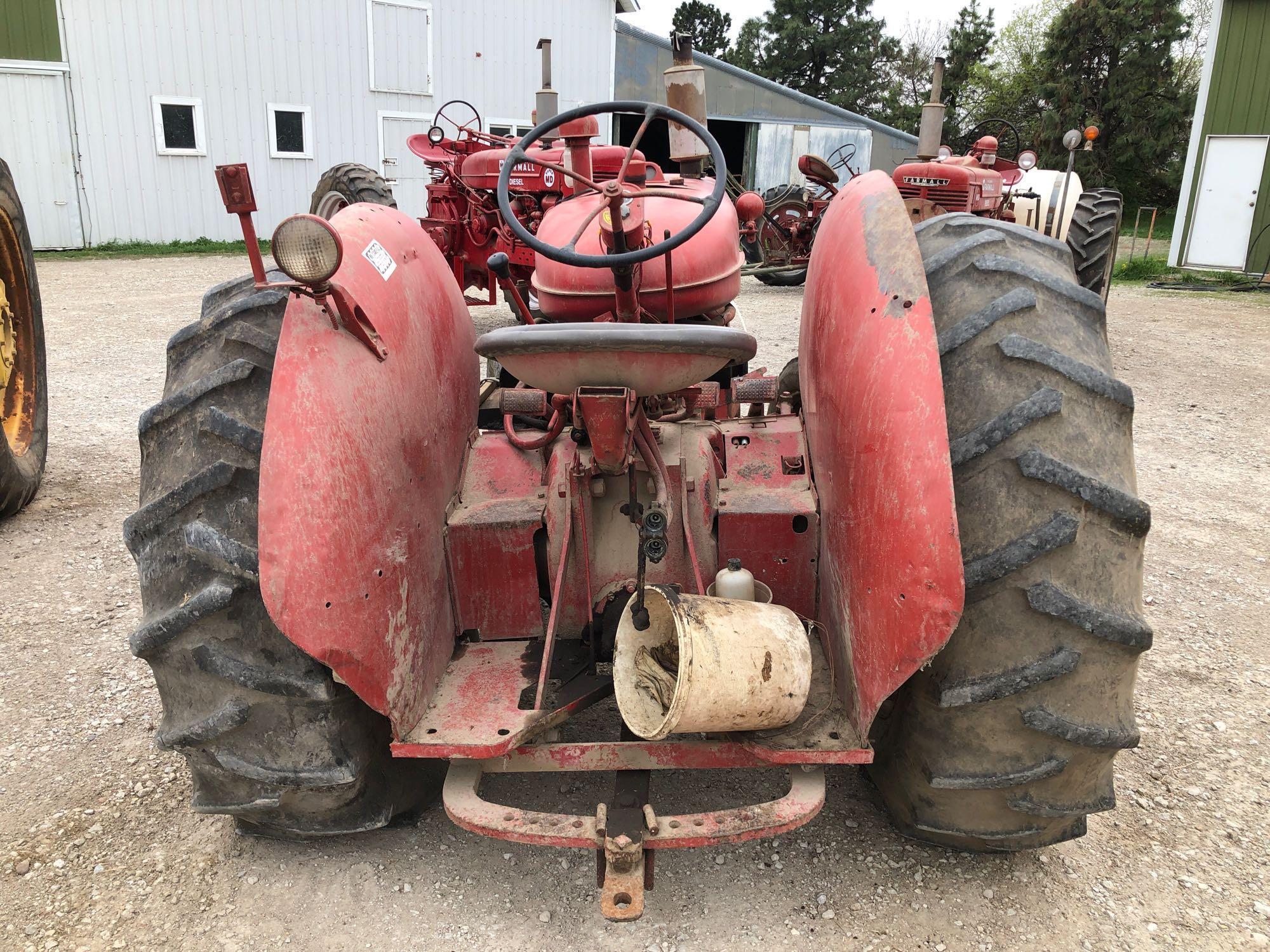 Farmall W-D 9 Wide Front Tractor, Diesel, SN:WDCB51454W12B