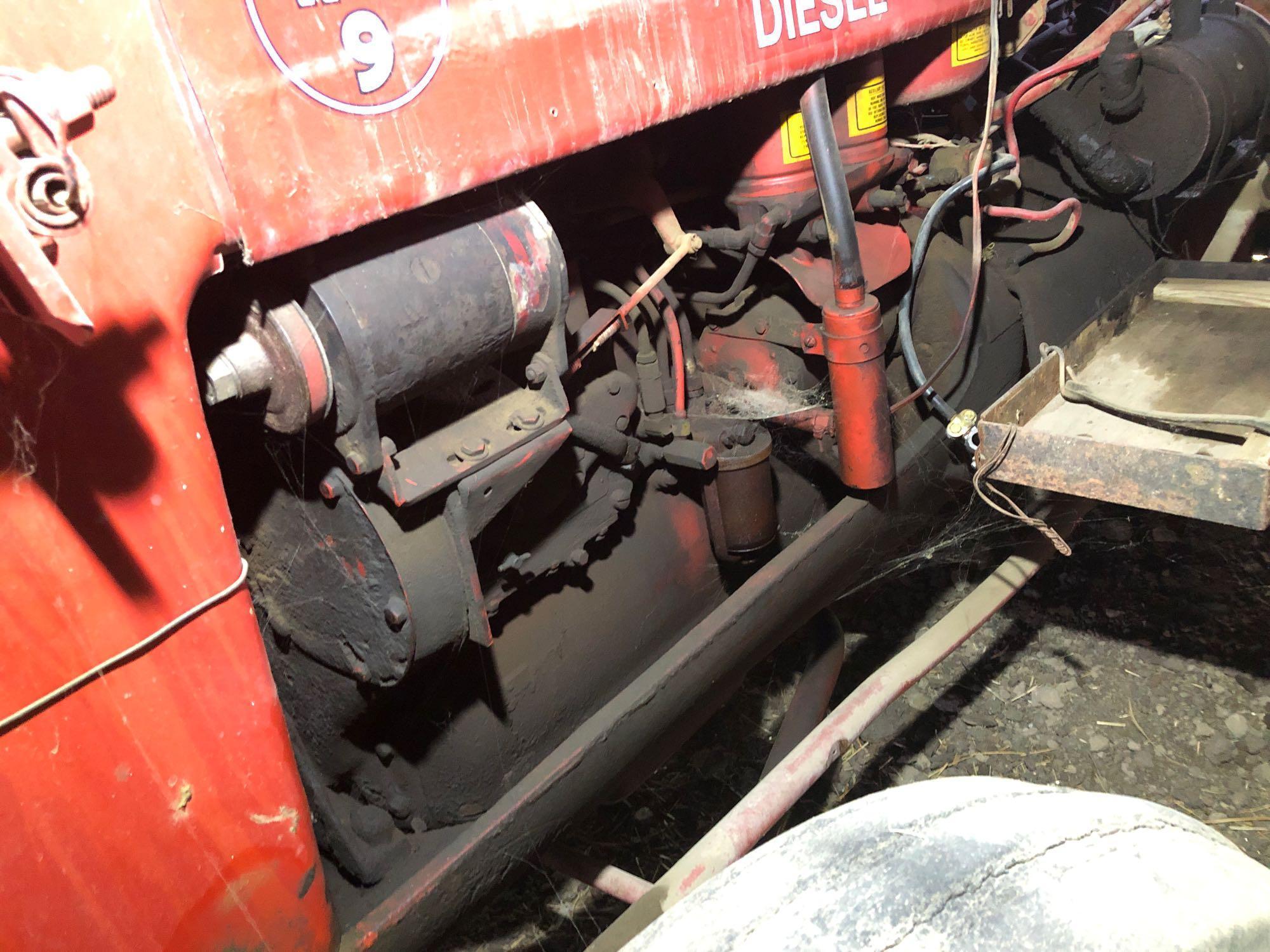 Farmall W-D 9 Wide Front Tractor, Diesel, SN:WDCB51454W12B