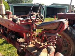 Farmall M Wide Front Tractor, Gas, SN:37841