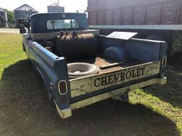 1966 Chevrolet 1/2 Ton Pickup, Gas, 42,064 Miles, Same owner last 36 years!