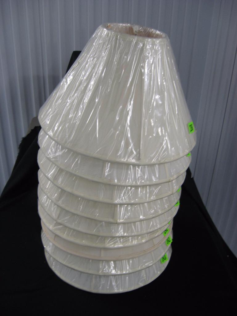 9 lamp shades item 236 -243