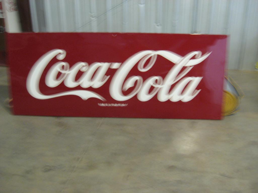 Vintage Coke Sign 108" x 40"