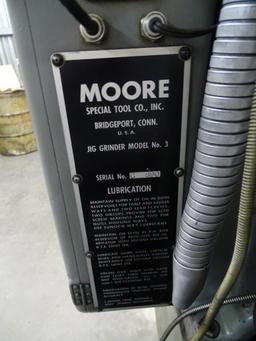 Moore Special Tool Co. Jig Grinder Model No. 3