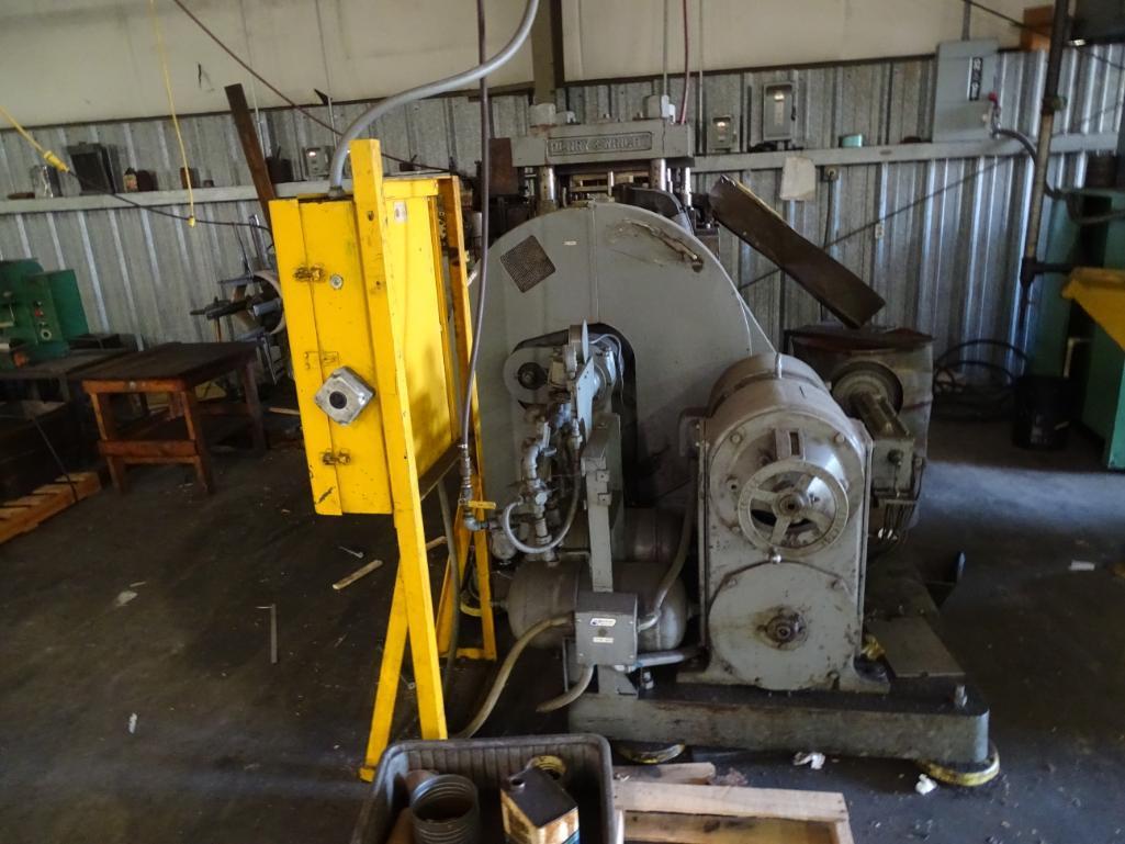 Henry & Wright 60-ton Punch Press