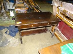 Jacobean Style Table-46'' wide, 26" deep, 23" tall