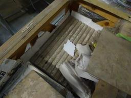 Entire crate of assorted ceramic and Italian marble tiles plus bull nosed. 10 boxes