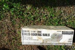 Box Coiled Roofing Nails-1.25" long