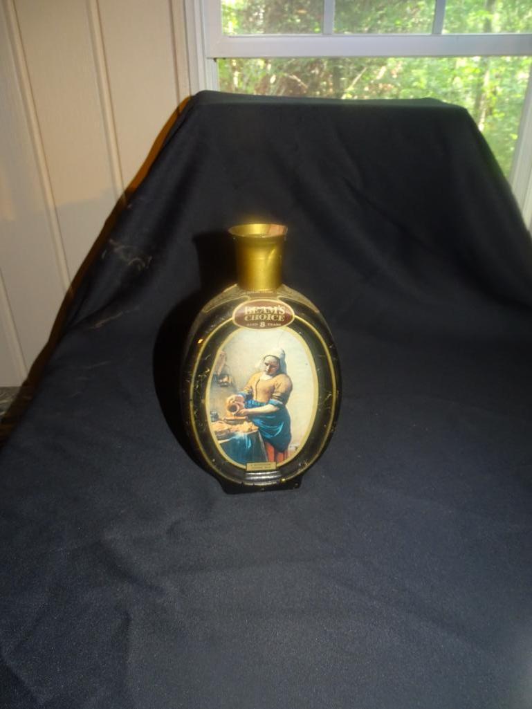 Combination of Lots 5-10. Includes Beam's Choice decanters of "A Maid Pouring Milk", a Deer, Ducks