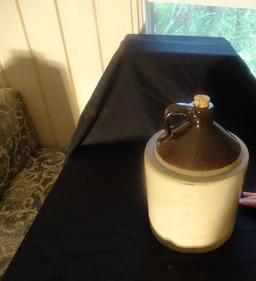 2 Gallon Whiskey Jug-chip on top & bottom