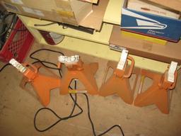 Everything in the Attic! Includes Scroll Saw, 4-8 TON Heavy Duty Jack Stands,