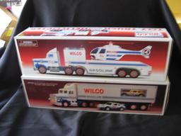2 Wilco Trucks:Toy Truck & Helicopter and Toy Truck & Racer