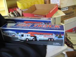 Hess Fire Trucks (3), Hess Emergency Truck (1), Hess Gasoline Trucks (2)