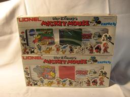 2 Disney Hi Cube Boxcars