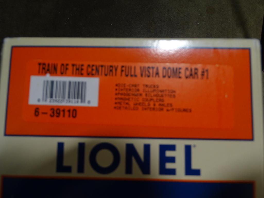 4 Train of the Century Cars: 6-39110 : 6-39113