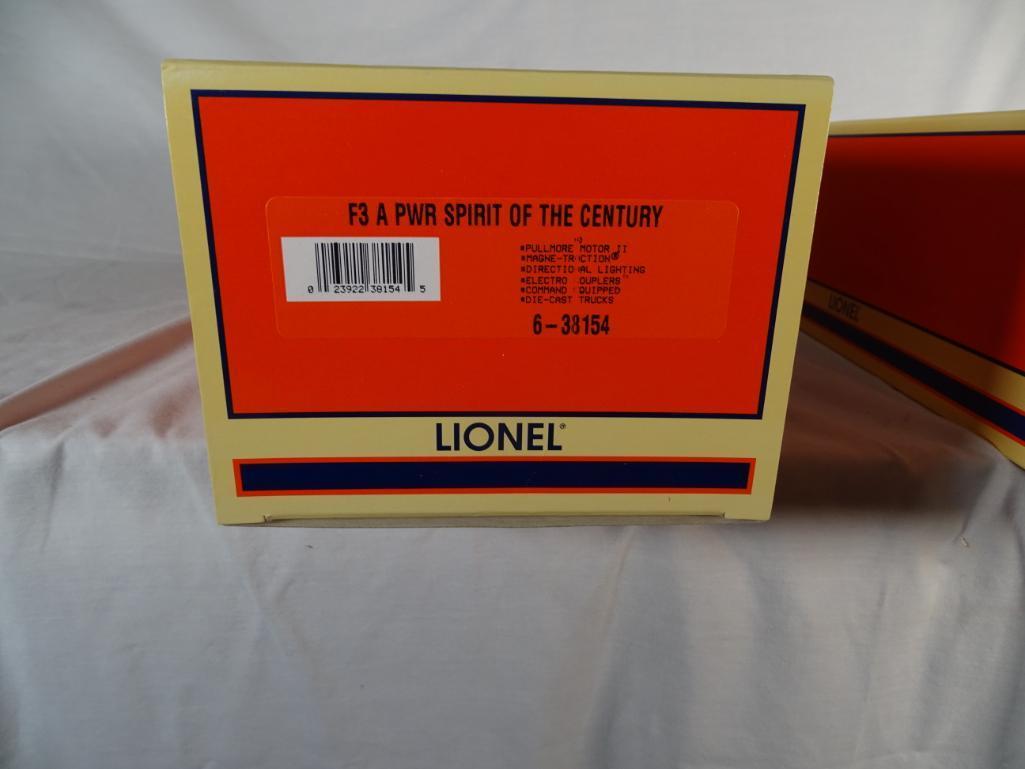 F3 A Pwr Spirit of the Century , 6-38154 and F3 A Non-Pwr Spirit of the Century , 6-38155, Like New!