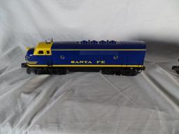 Santa Fe F3 AA Units, 6-18117 (New!) and Santa Fe F-3-B Unit, 6-18121