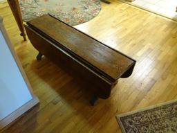 Antique Coffee Table-48"L x 12" wide x 17.5" H.