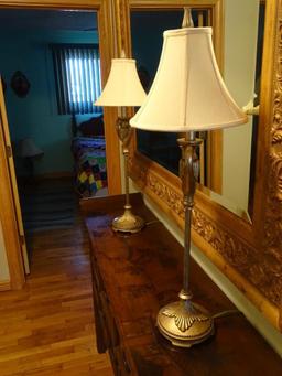 2 lamps-34" tall