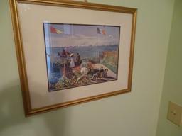 Claude Monet framed print-22" W x 17" H