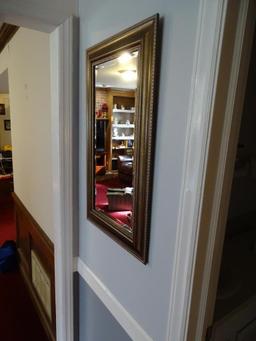 Hall mirror-30" H x 18" W