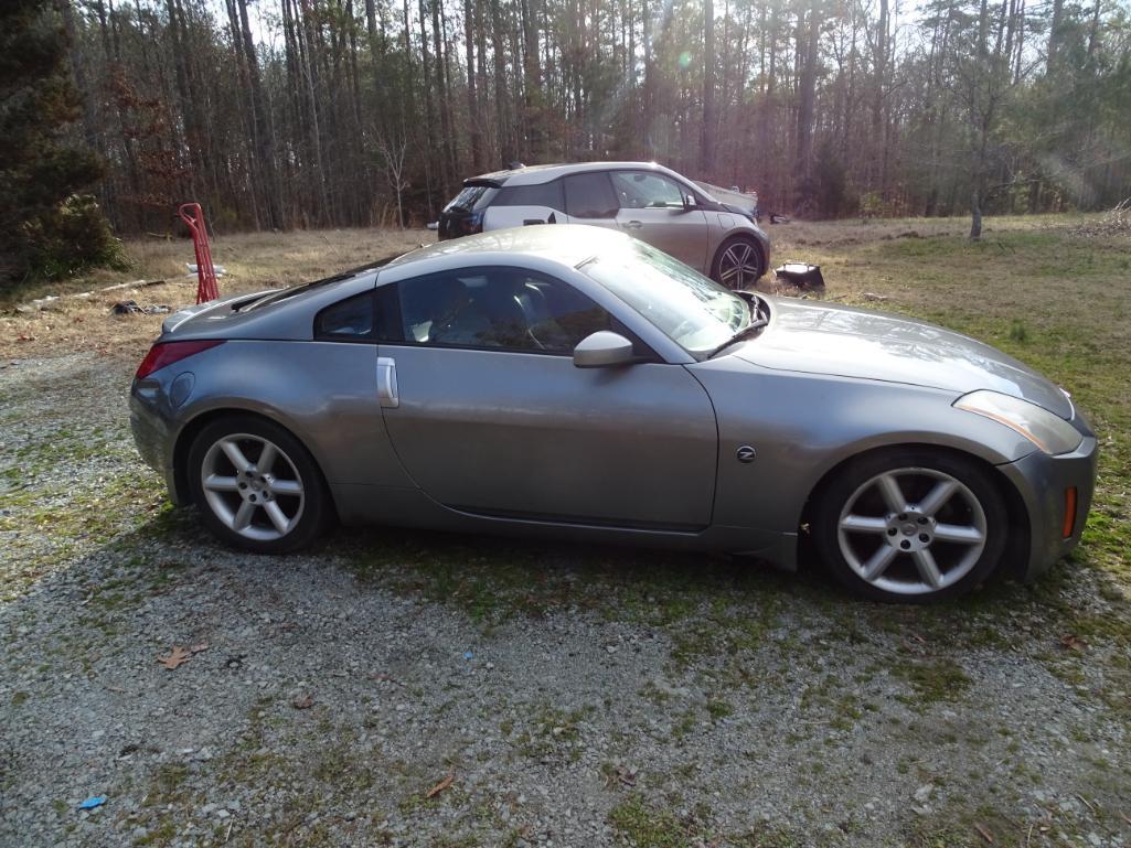 2003 Nissan 350Z Passenger Car, VIN # JN1AZ34E13T011791