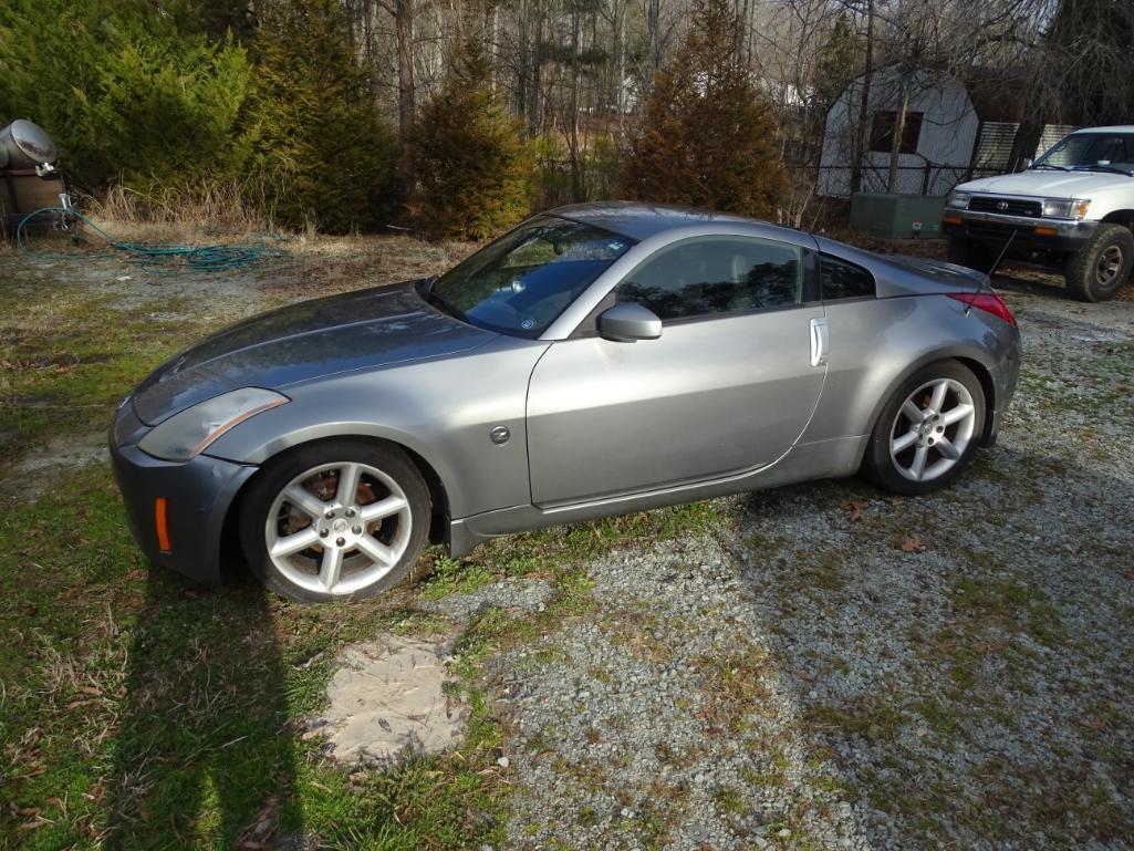 2003 Nissan 350Z Passenger Car, VIN # JN1AZ34E13T011791