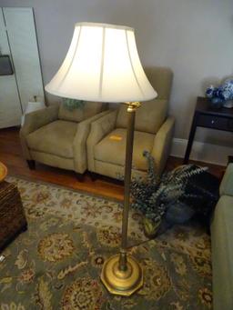 Metal base Floor Lamp-6'