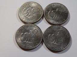 Eisenhower Dollar (2 - 1971 & 2 - 1972)