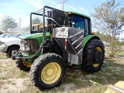 2008 JOHN DEERE 6430 W/ SLOPE MOWER 8008-0001