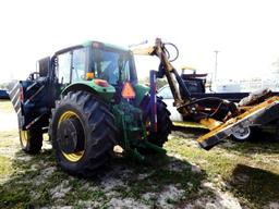 2008 JOHN DEERE 6430 W/ SLOPE MOWER 8008-0001