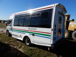 2010 FORD E-450 PASS BUS BAD TRANS